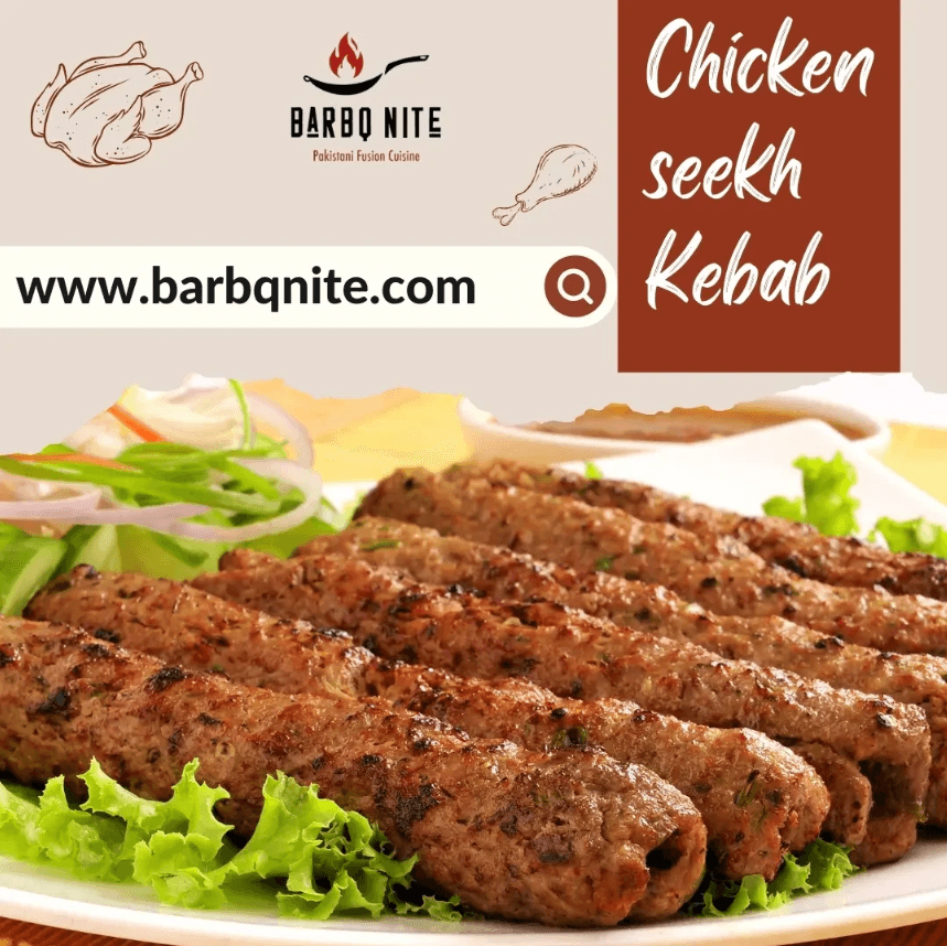 Chicken Seekh Kebab Template