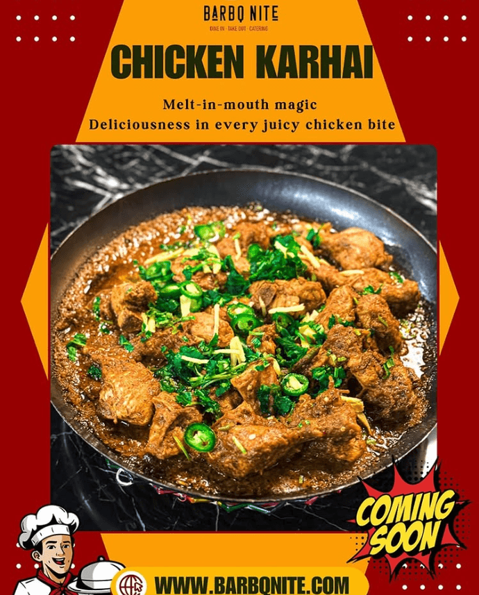 Chicken Karhai Template